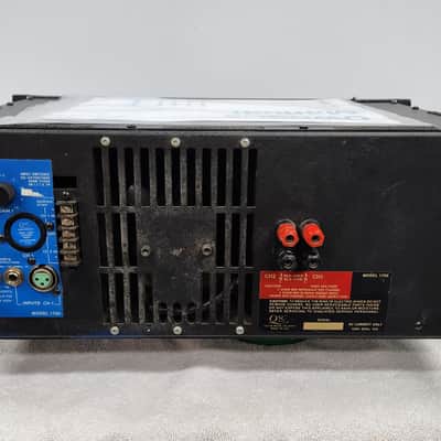 QSC Vintage Series One Model 1700, 325 watts 8 Ohms, made in USA image 6