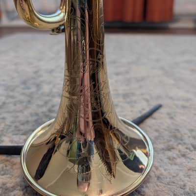 1941 Buescher Model 205 True Tone Bb Trumpet | Serial #295225 | Professionally Overhauled | Original Case image 2