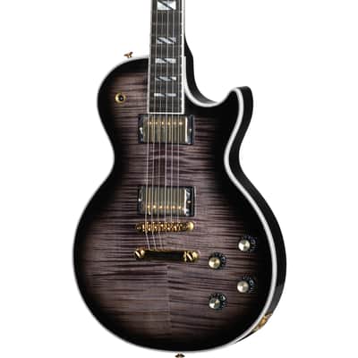 Gibson Les Paul Supreme Electric Guitar - Translucent Ebony Burst image 5