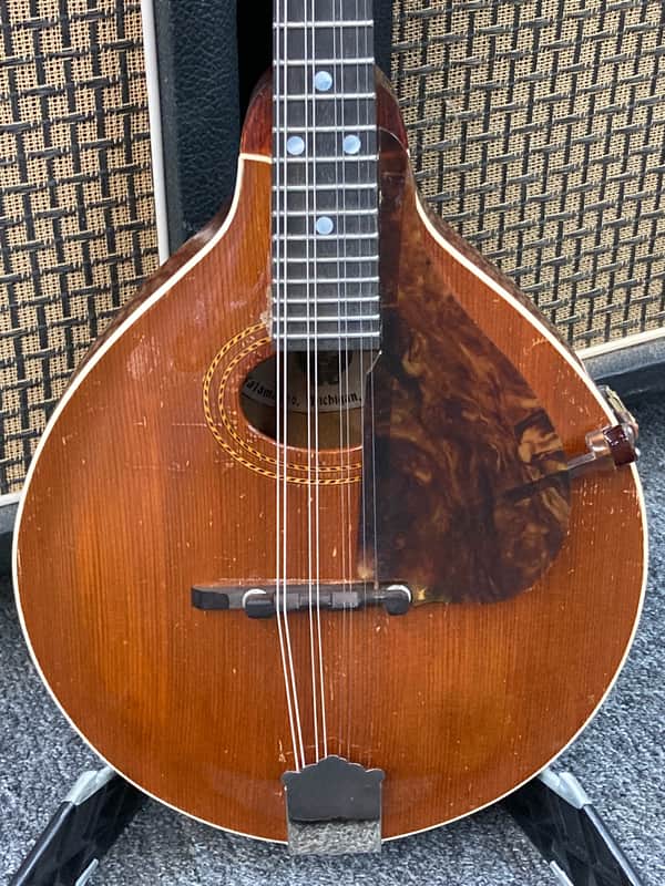Early 1900’s Gibson  A1 Mandolin Natural w/Case image 1