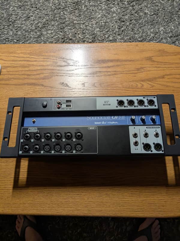 Soundcraft Ui-16 Rackmount 16-Channel Digital Mixer image 1