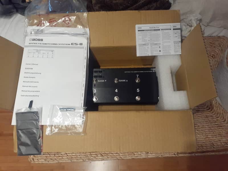 Boss Boss ES-8 Effects System Early 2000's - Black image 1