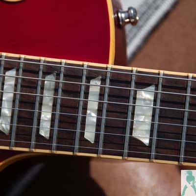1998 Gibson Les Paul Standard - Yamano Export w COA - Heritage Cherry Sunburst - Pro Set Up w Perfect Frets/Action/Intomation! image 15