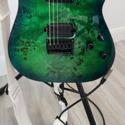 Ibanez FRIX6FEAH-CSF Charcoal Stained Flat Electric Guitar