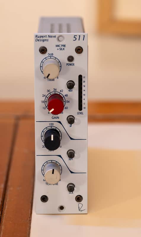 Rupert Neve Designs Portico 511 500-Series Mic Pre Module with Silk 2013 - Present - White image 1