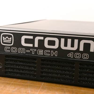 Crown Com-Tech 400 2-Channel Power Amplifier CG01ZTY image 5
