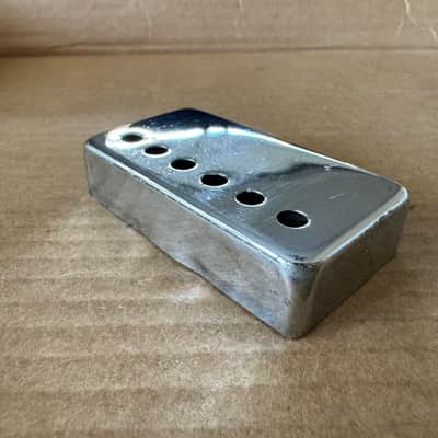 Gibson Vintage 1960's Chrome Patent # Pickup Cover ES SG 1965 1966 1967 1968 1969 1970 image 3
