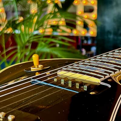 Rock Star owned 1956 Gibson Les Paul Custom Black Beauty Alnico-V image 14