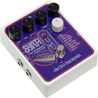 Electro-Harmonix SYNTH9 Synthesizer Machine Pedal image 3