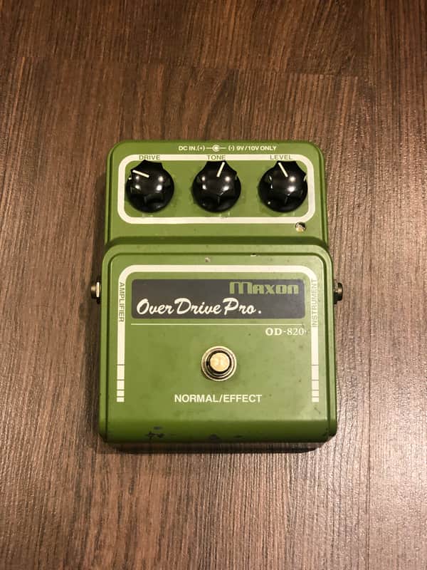 Maxon OD-820 Overdrive Pro Overdrive Pedal - Wide & Open - Made In Japan image 1