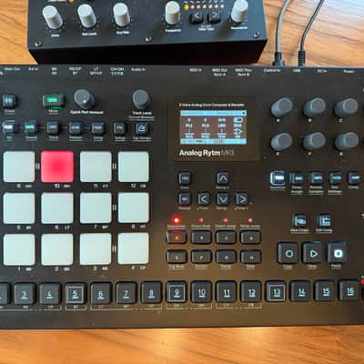 Elektron Analog Rytm MkII Mint + Desk Saver  2020 - Black image 4