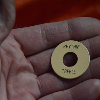 Gibson real vintage 1970s Les Paul/SG switch ring/poker chip*mint condition* image 7
