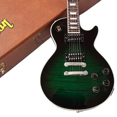 Axe Heaven Slash LP Standard Anaconda Burst Mini Guitar Replica image 4