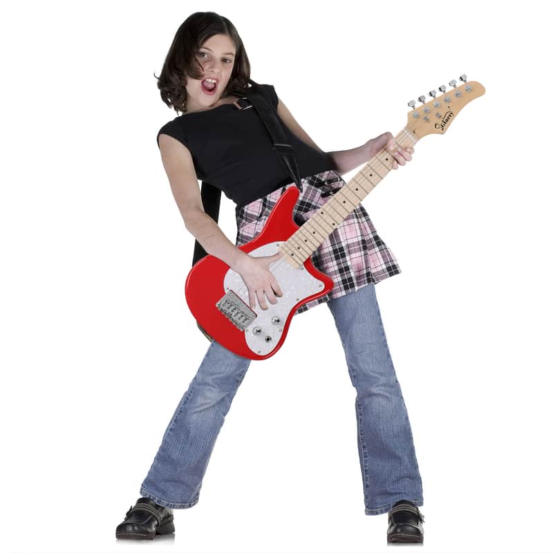 🎸+Amp! 30 Inch Junior Electric Guitar +Case/Bag +Strap!🎸 image 1