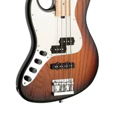 Sadowsky MetroLine 21-Fret Vintage P/J Bass-Swamp Ash Body-4 String-Almond Sunburst Transparent Satin-Lefthand image 4