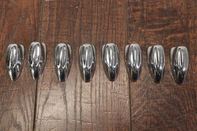 Unbranded Chrome Tom Drum Lugs 8pk #1 image 1