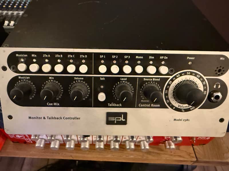 SPL 2381 MTC Monitor and Talkback Controller | Reverb