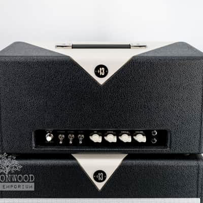 Divided by 13 CCC 9/15 Head - Black Bronco Tolex / Cream V image 12