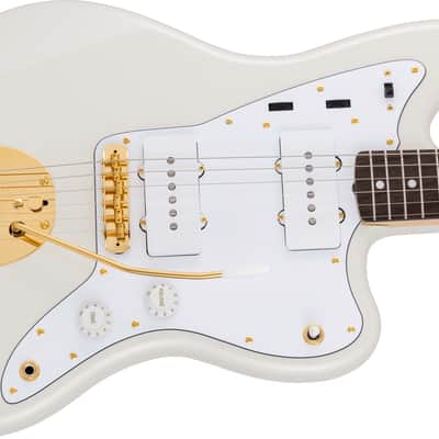 *NEW IN BOX* 2025 Fender Japan Limited Edition Traditional Collection, 60's Jazzmaster White Pearl Gold with Matching Headstock, MIJ image 10