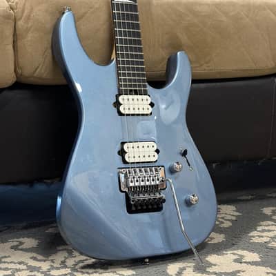 Jackson MJ Series Dinky DKR - Ebony Fingerboard, Ice Blue Metallic, Used image 3