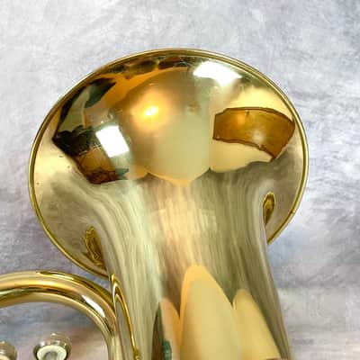 Unbranded 4 Valve Euphonium (Yamaha YEP-321 Copy) W/ Case Plays Great + See demo image 7