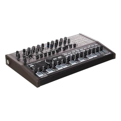 Arturia MiniBrute 2S Semi-Modular Analog Synthesizer and Step Sequencer with Steiner Parker Filter, 16 Encoders, and Basswood Body (Black) image 2