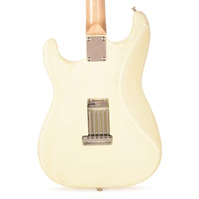 Waterslide S-Style Coodercaster Aged White Nitro w/ Mojo Lap Steel & Gold Foil Pickups (Serial #592026) image 3