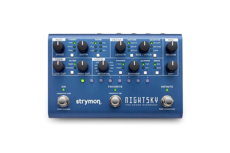 Strymon NightSky Time-Warped Reverberator | Reverb