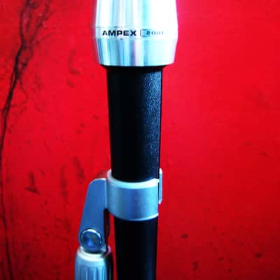 Vintage 1960's Ampex 2001 dynamic microphone High Z w accessories # 9 image 7