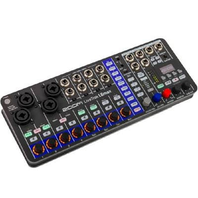 Zoom LiveTrak L6max 12-Channel Studio Mixer & Recorder image 4