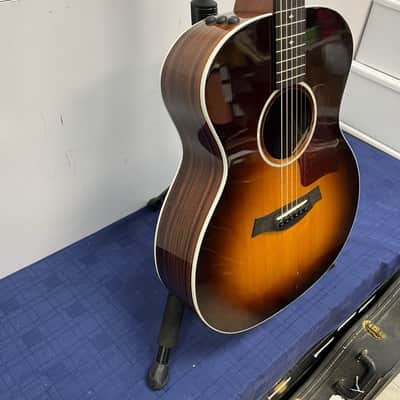 Used Taylor 214e-SB DLX Grand Auditorium Acoustic Electric Guitar Tobacco Sunburst with Case 2018 image 13