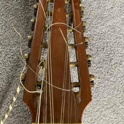 12-string laud made by renowned Spanish luthier Modesto Borreguero in 1952 image 11