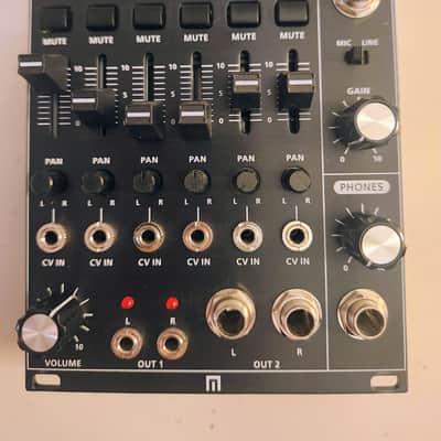 Roland System-500 531 Eurorack Mixer Module 2016 - Present - Black image 1