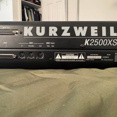 Kurzweil K2500X 88-Key Digital Workstation Synthesizer 1990s - Black image 5