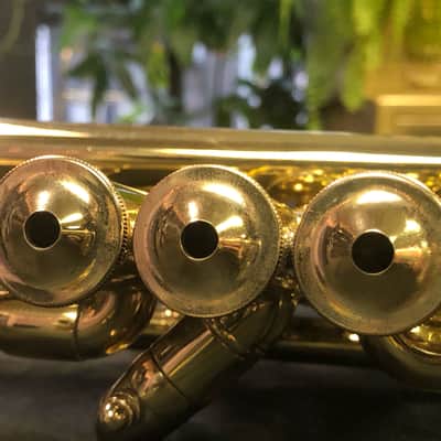 Vintage F. Besson Brevete Professional Trumpet *Relacquered* imagen 11