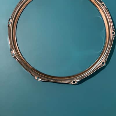 S-Hoop SH1410 10-Lug Drum Hoop - 14" 2010s - Chrome image 5