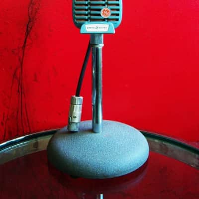 Vintage 1950's General Electric 97U29 / Shure 510C controlled magnetic microphone display prop repair image 1
