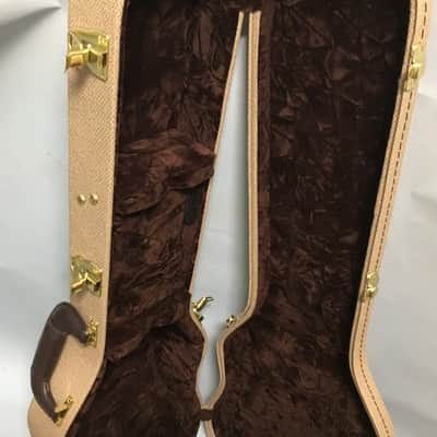 TKL Hard Case for Rick Turner Model 1 Guitar Taupe/Brown image 6