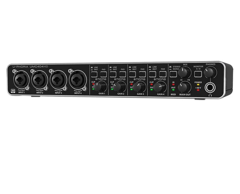 Behringer U-PHORIA UMC404HD 4x4 USB Audio Interface image 2