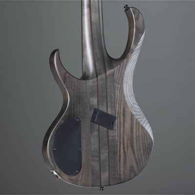 Ibanez Bass Workshop BTB805MS-TGF Transparent Gray Flat - 5-String Electric Bass image 7