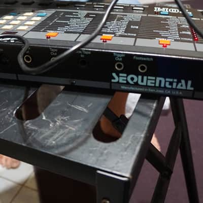 Sequential TOM 4-Voice Drum Machine 1985 - Black image 5