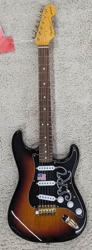 Fender USA Stevie Ray Vaughan Signature Stratocaster, Sunburst Guitar with Case