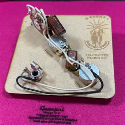 General Vintage Tone® Pre-Wired Harness Electronics for Telecaster® “Esquire ® ” Phone book capacitors image 5