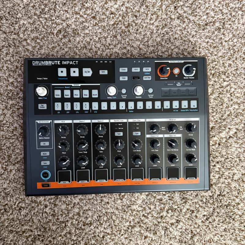 Arturia DrumBrute Impact 2018 - 2021 - Black image 1