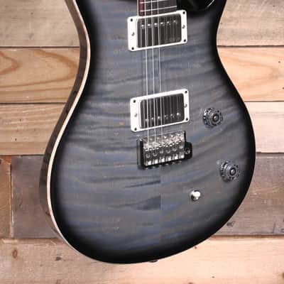 PRS CE 22 Limited Edition Electric Guitar Faded Blue Smokeburst w/ Gigbag image 2