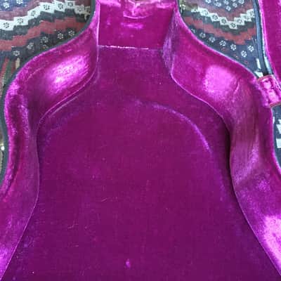 Violet-Lined 1960s Guild/Ess & Ess Guitar Case image 4