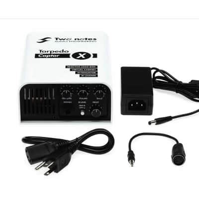 Two Notes Torpedo Captor X 8ohm Stereo Reactive Load Box / Attenuator 2022- White image 2