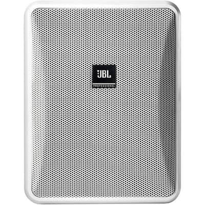 JBL Control 25-1 Indoor/Outdoor Surface-Mount Speakers - White (Priced as Single, Sold as Pair) - (B-Stock) image 1