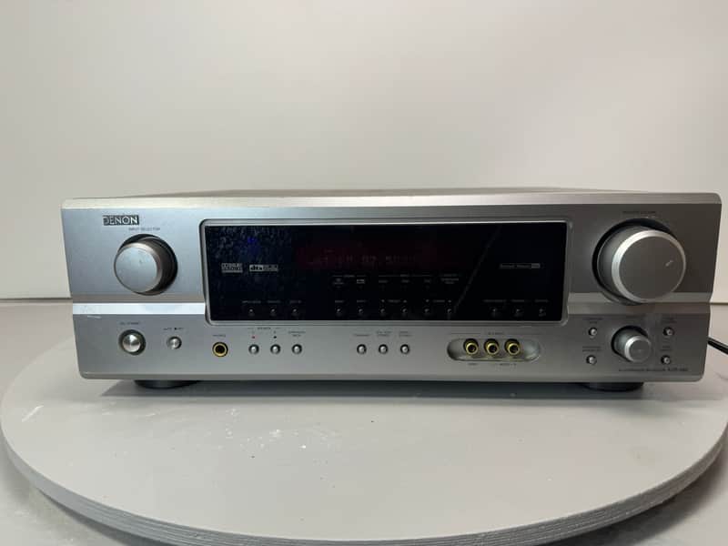 Denon AVR-485 Receiver HiFi Stereo Vintage 5.1 Channel Home Audio AM/FM image 1