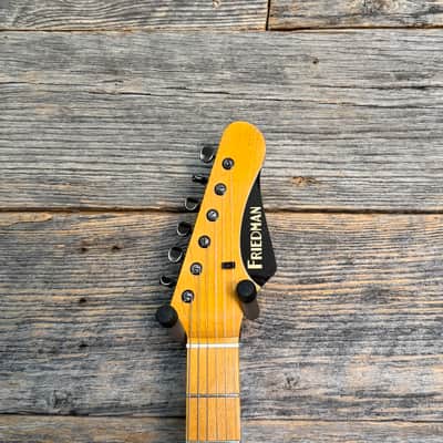 Friedman Vintage T Aged Guitar - Black (Medium/Heavy Aging) image 6